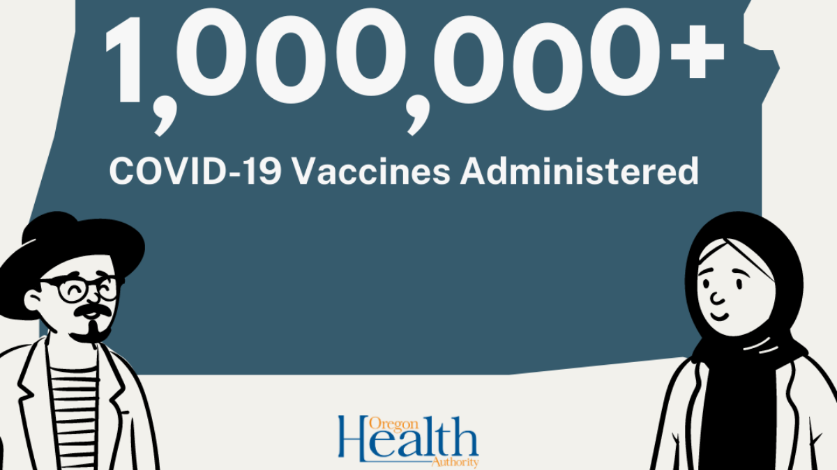Oregon hits milestone: 1 million doses of COVID-19 vaccine administered