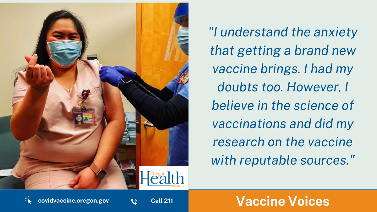 Vaccine Voices: Community health nurse shares her why