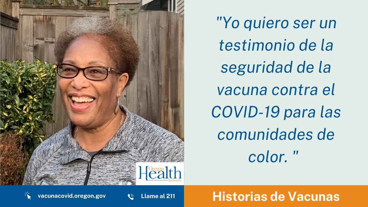 Historias de Vacuna: Deidre Green