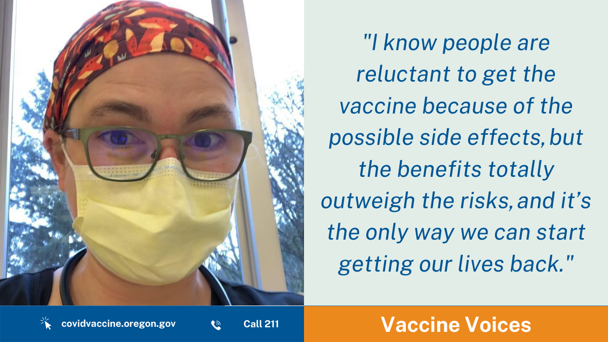 Vaccine Voices: ‘An extra layer of protection’