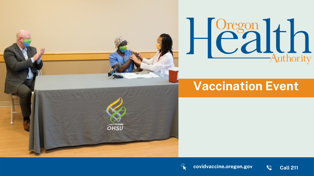 From the archive: Frontline health care workers receive first COVID-19 vaccinations in Oregon