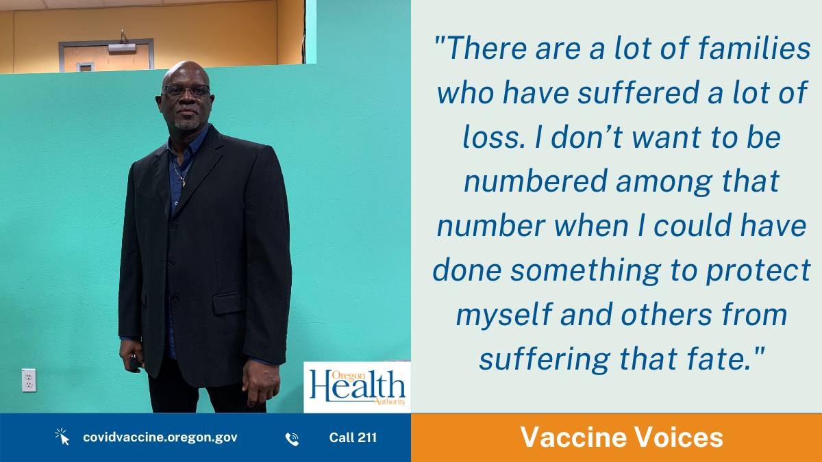 Vaccine Voices: Executive Pastor Edward Williams