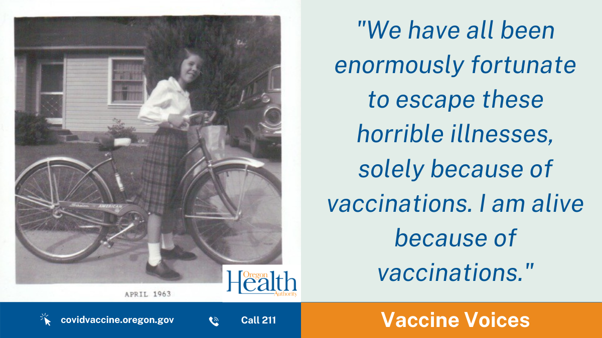 Vaccine Voices: ‘It never crossed my mind not to be vaccinated’