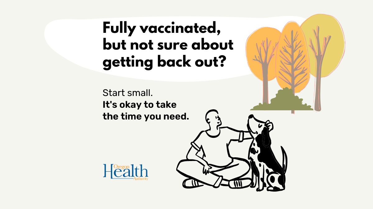 Transitioning back to pre-pandemic life can mean starting small