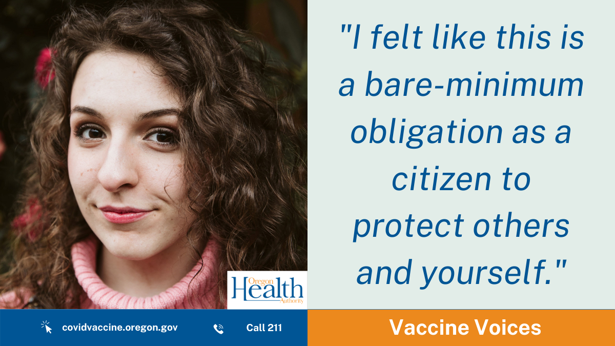 Vaccine Voices: ‘Looking forward to taking a graduation road trip’