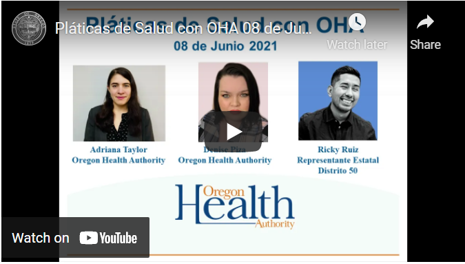 Preguntas frecuentes sobre las vacunas y el progreso de vacunación en Oregon.