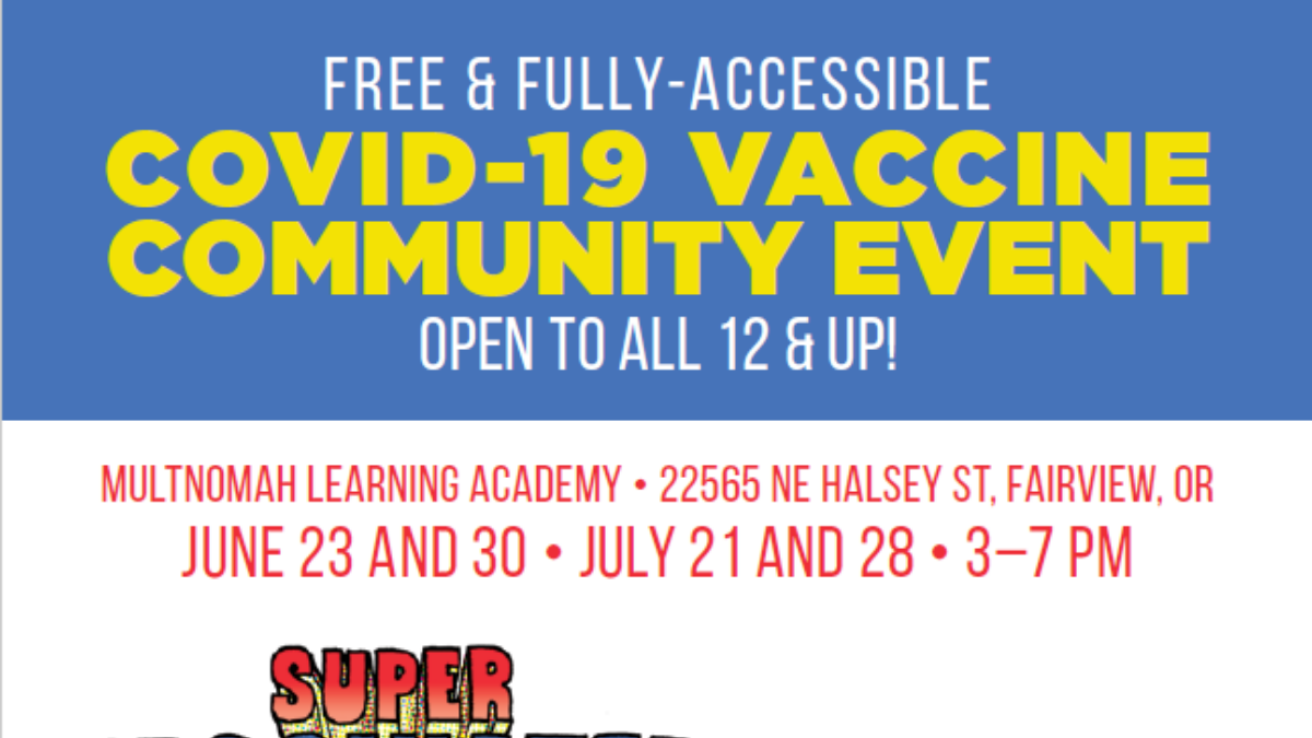 Beat COVID-19 at a fully accessible vaccination event