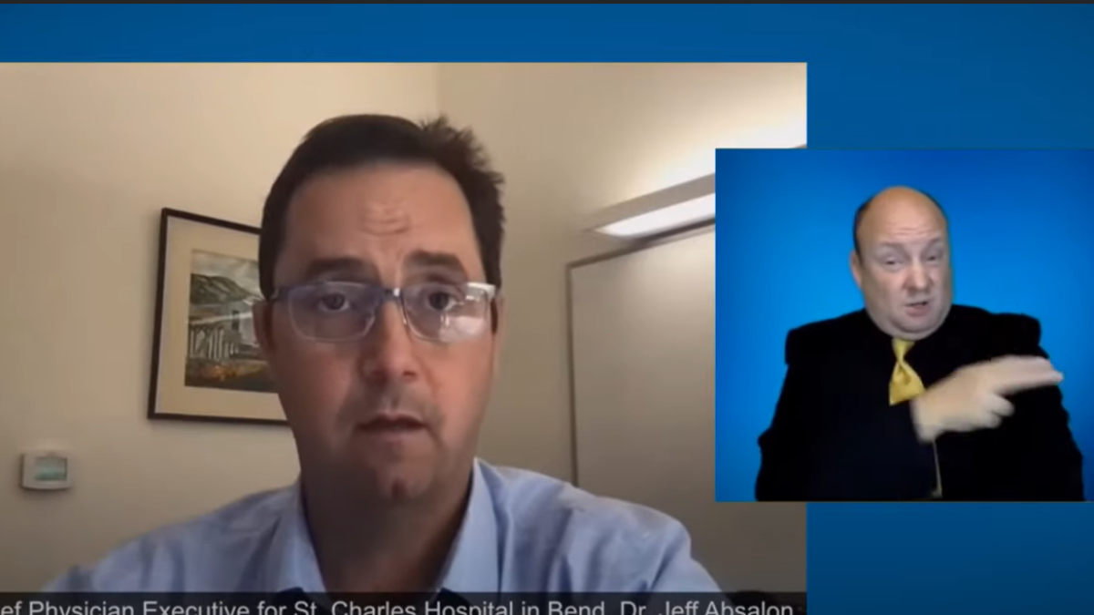 Bend doctor asks for everything possible to be done to help at this time