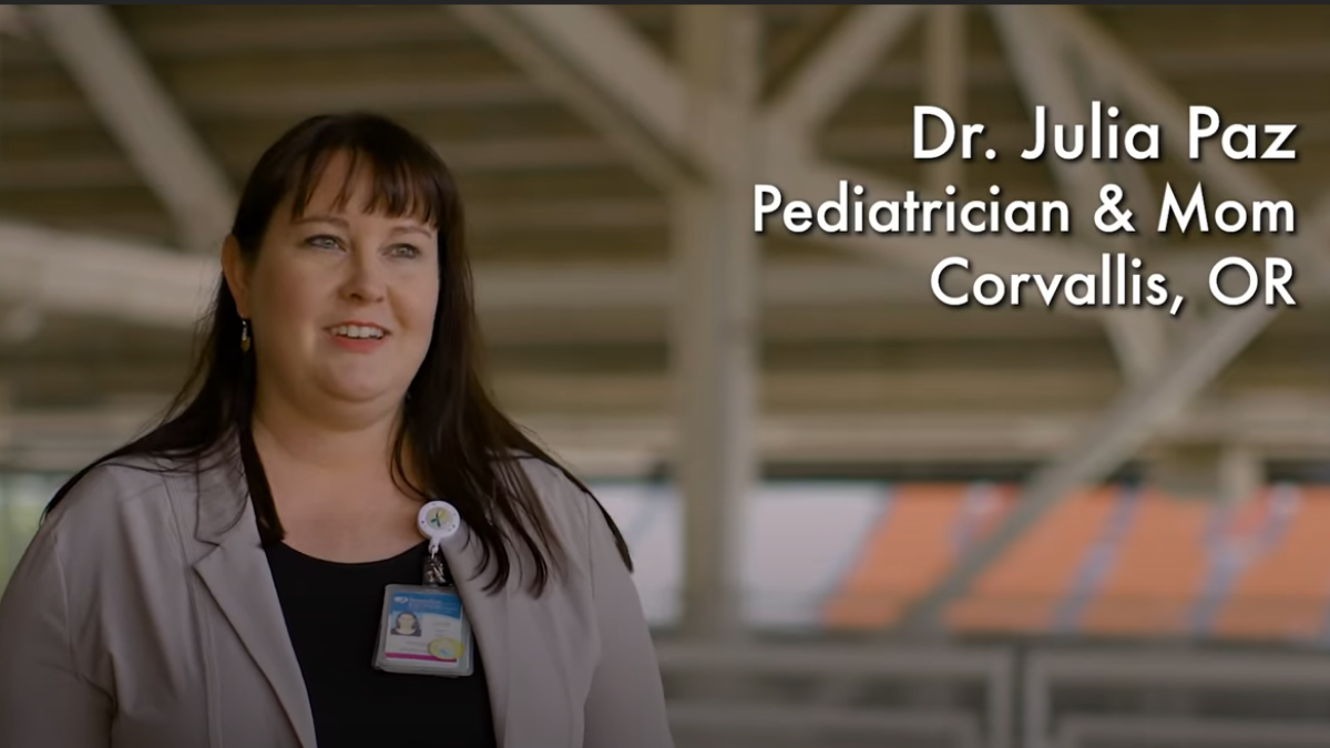 Oregon pediatrician shares her story about deciding to vaccinate her son