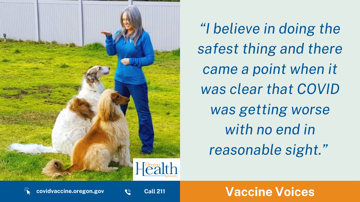 Vaccine Voices: ‘I believe in doing the safest thing’