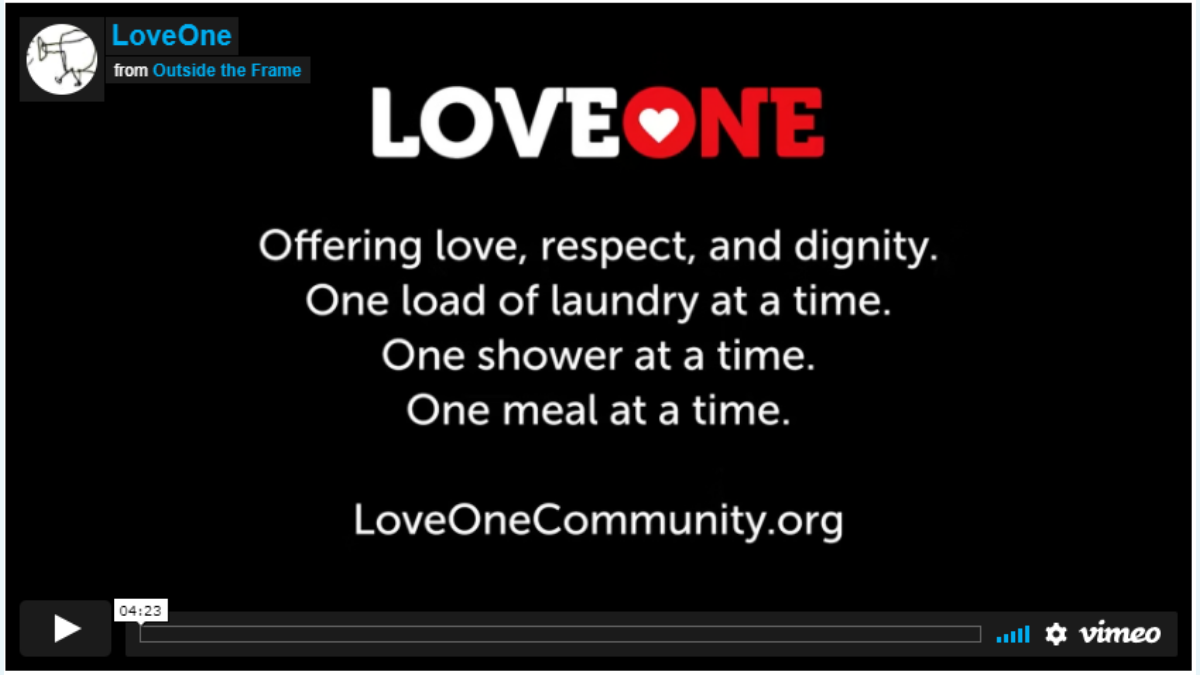 LoveOne offers ‘love, respect and dignity. One load of laundry at a time’