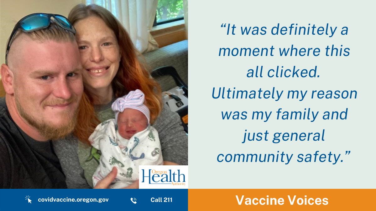 Vaccine Voices-Deschutes County: ‘Who would be there to keep my entire world running?’