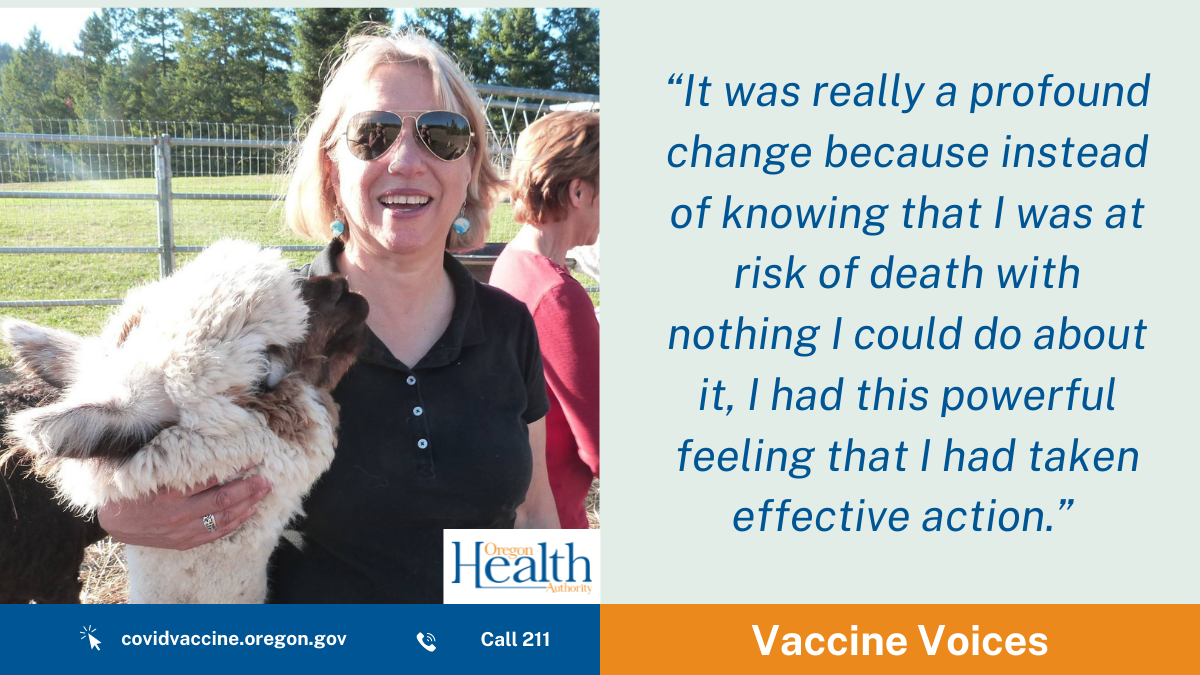 Vaccine Voices: Getting vaccinated is an opportunity to ‘be a hero and save your community’
