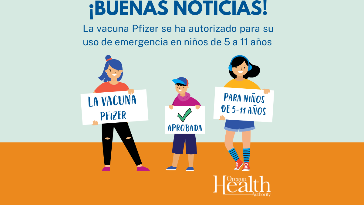 El Grupo de Revisión de Seguridad Científica de los Estados Occidentales recomienda el uso de la dosis pediátrica de la vacuna Pfizer para niños de 5 a 11 años