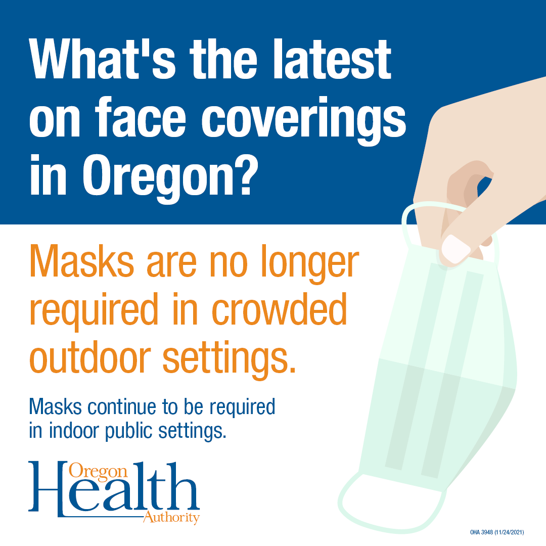 Social Cards – Masks are no longer required in crowded outdoor settings