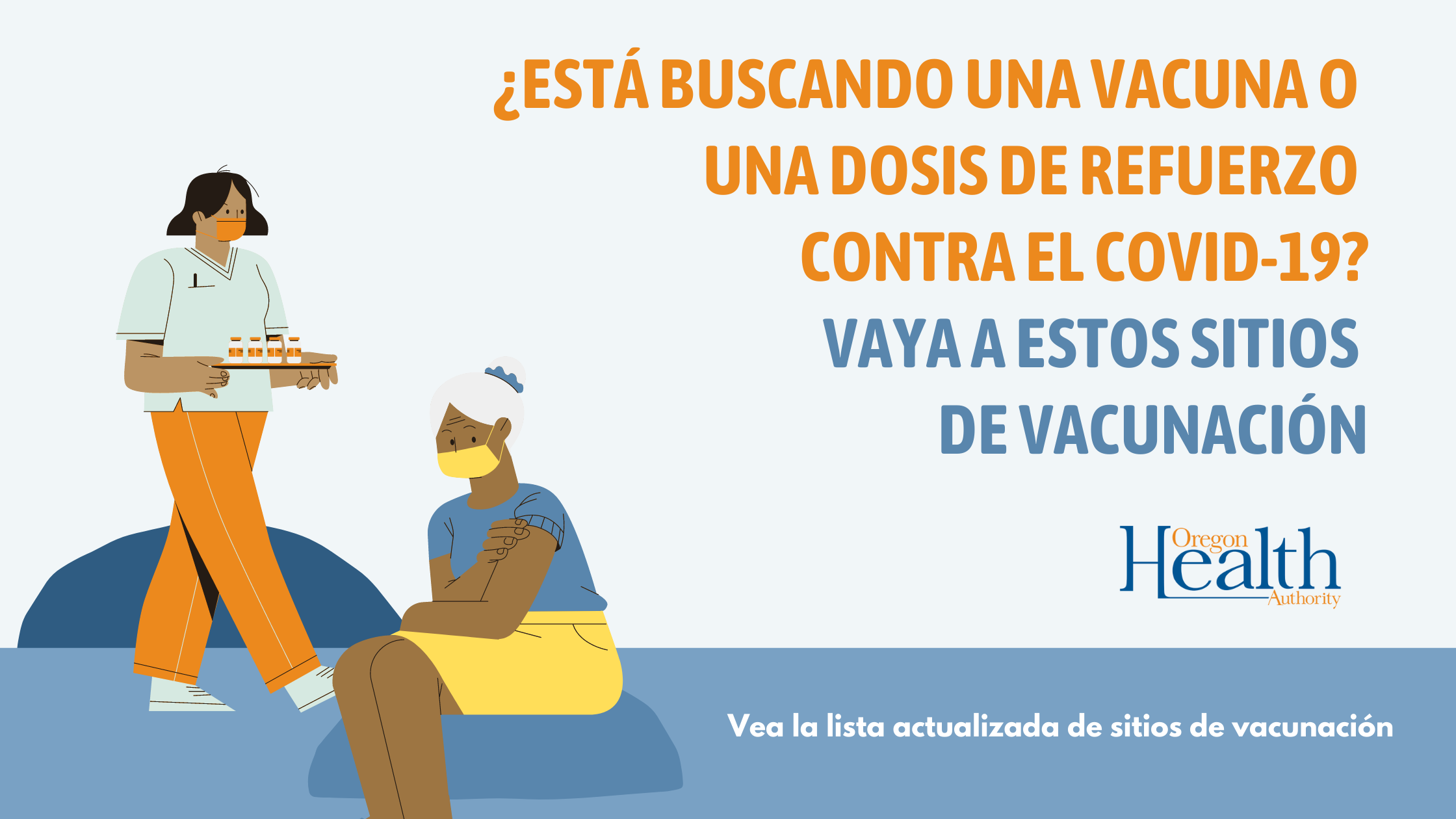 ¿Busca una vacuna o un refuerzo contra el COVID-19?