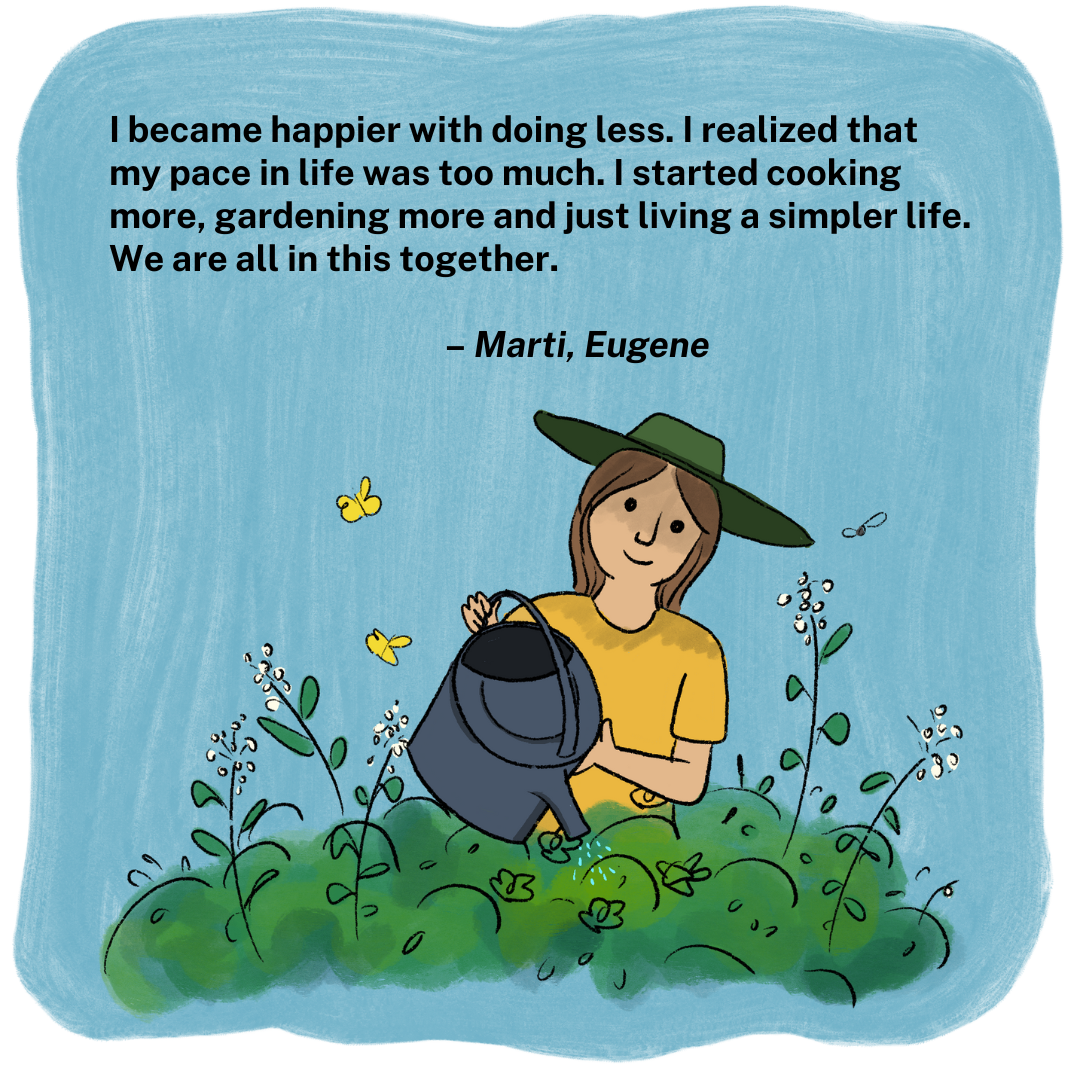 How has the pandemic changed you?