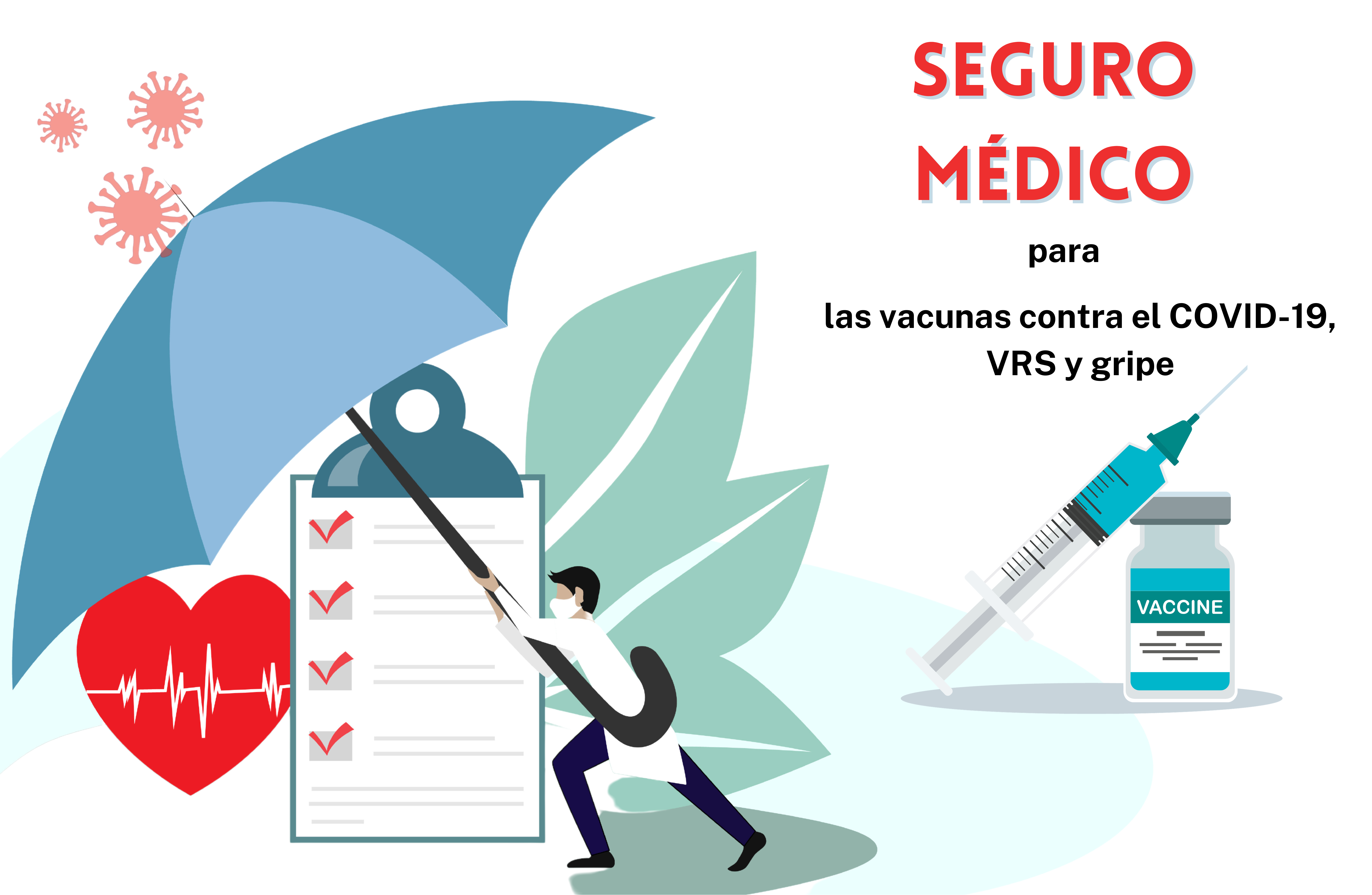 Lo que debe saber sobre la cobertura de seguro para las vacunas contra el COVID-19, el VRS y la gripe