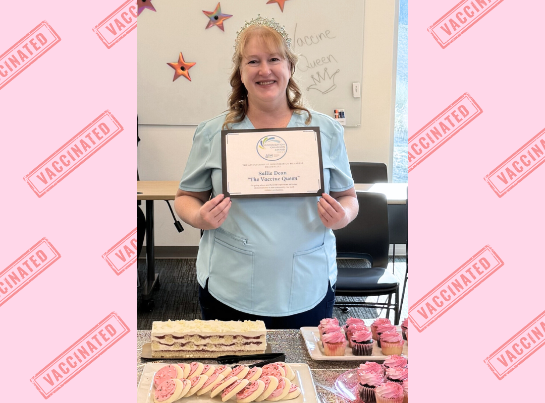 Oregon “Vaccine Queen” honored with national award for efforts to protect and inform the community