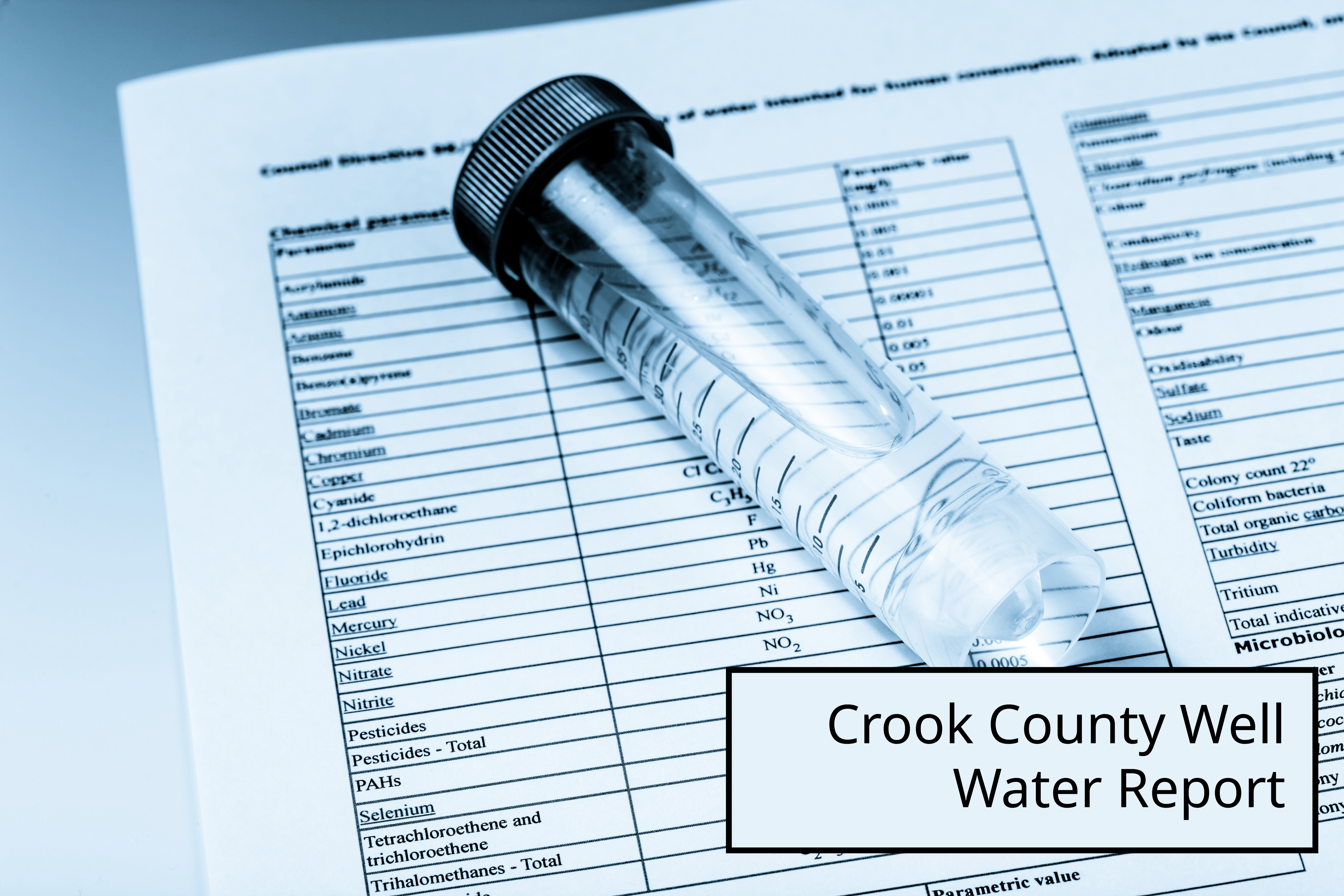 OHA analysis: Contaminants in Crook County wells pose health risks